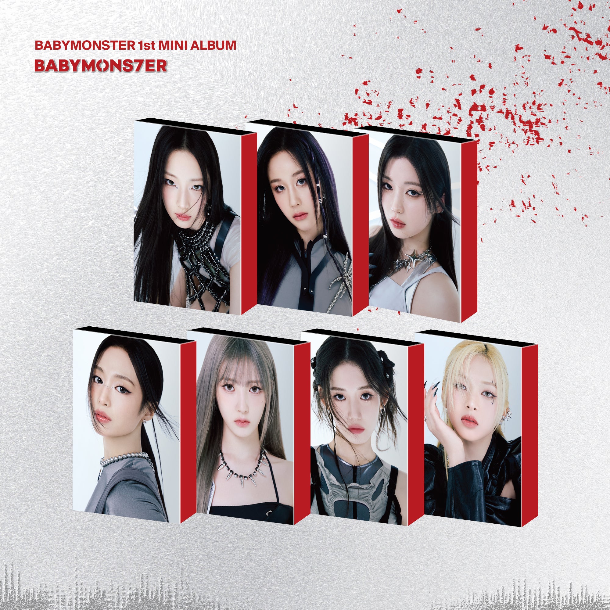 BABYMONSTER - 1ST MINI ALBUM [BABYMONS7ER] YG TAG ALBUM Ver. Kpop Album - Kpop Wholesale | Seoufly