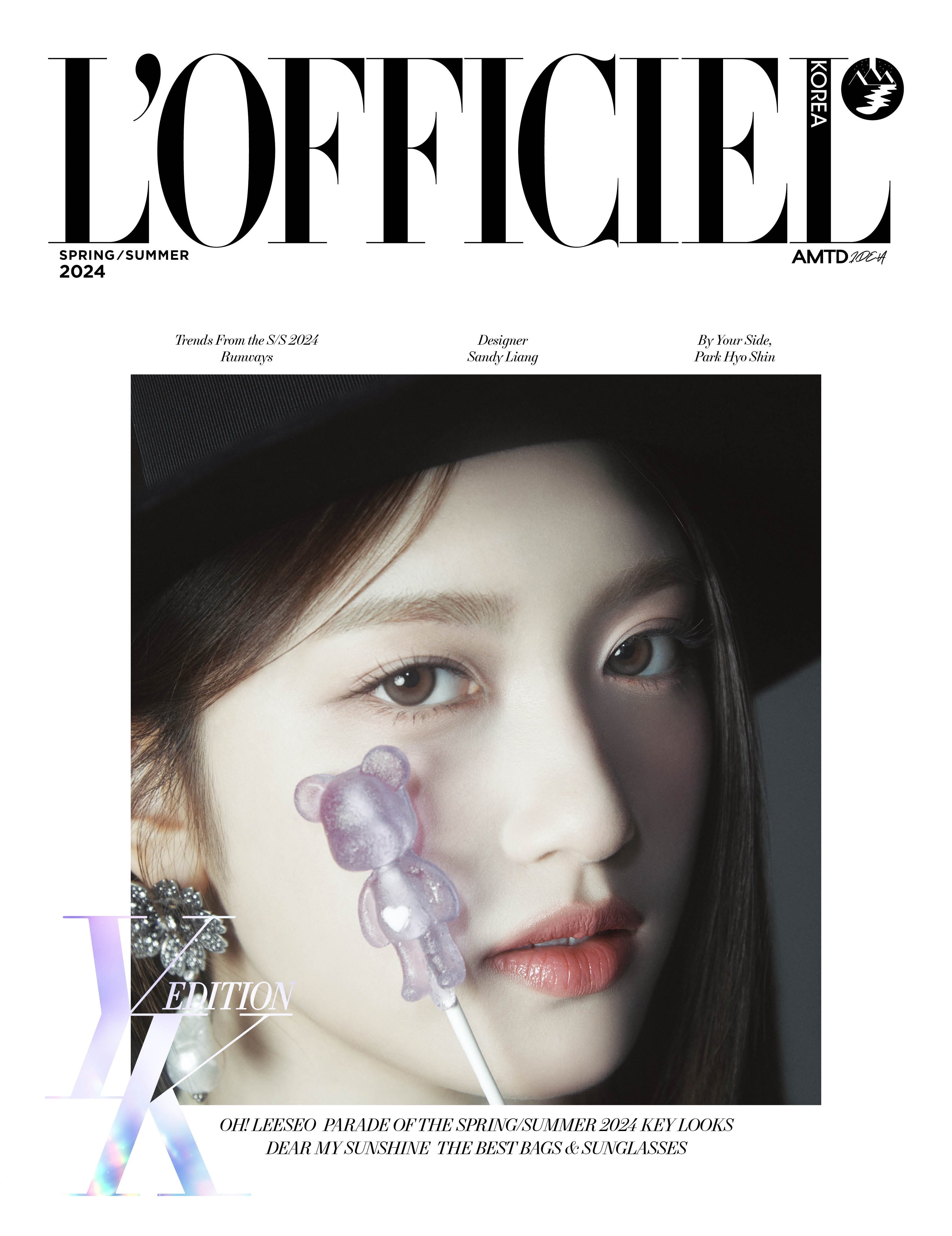L'OFFICIEL [2024, S/S] - Cover : IVE (LEESEO｜イソ) Magazine - Kpop Wholesale | Seoufly