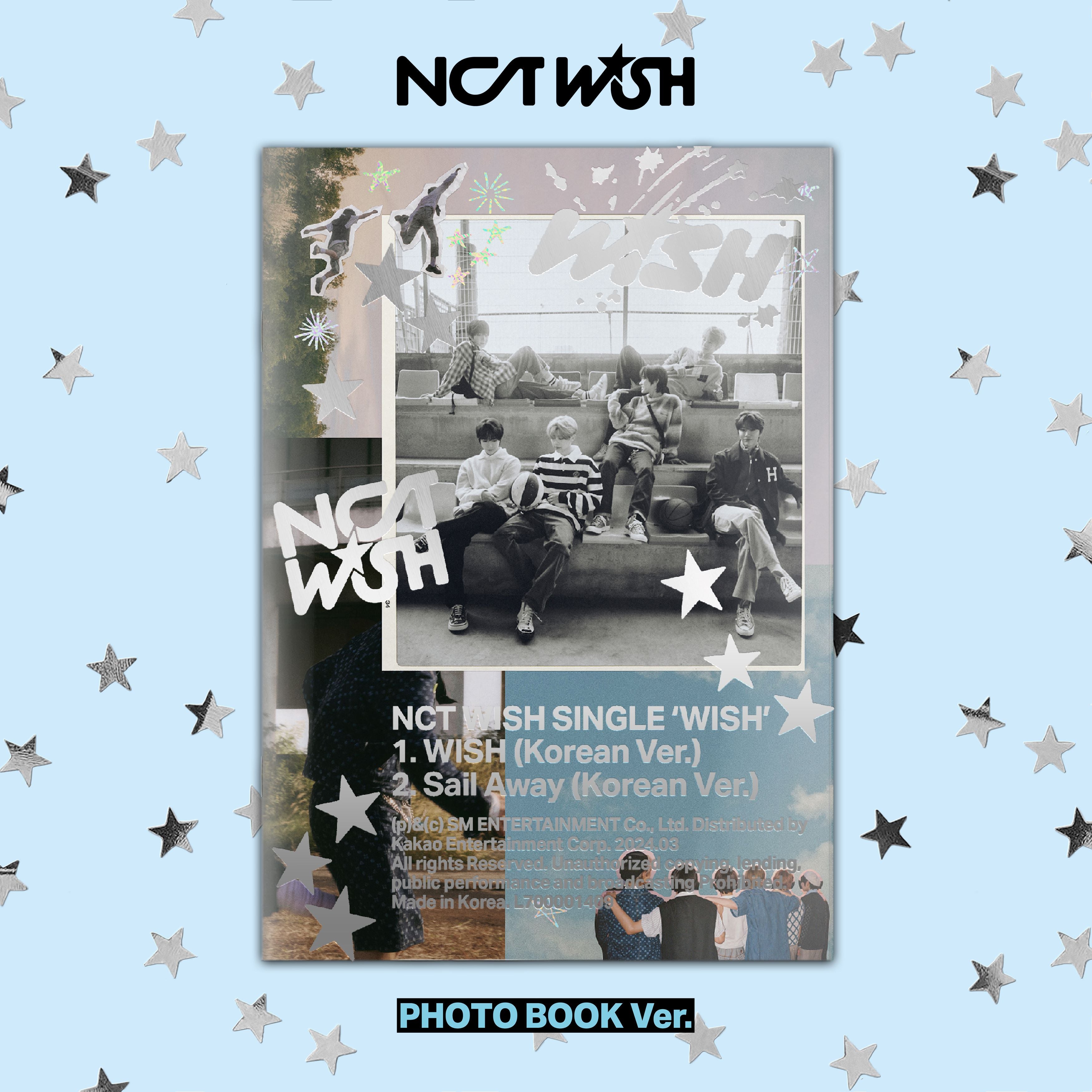 NCT WISH - Debut Single [WISH] PHOTOBOOK Ver. Kpop Album - Kpop Wholesale | Seoufly