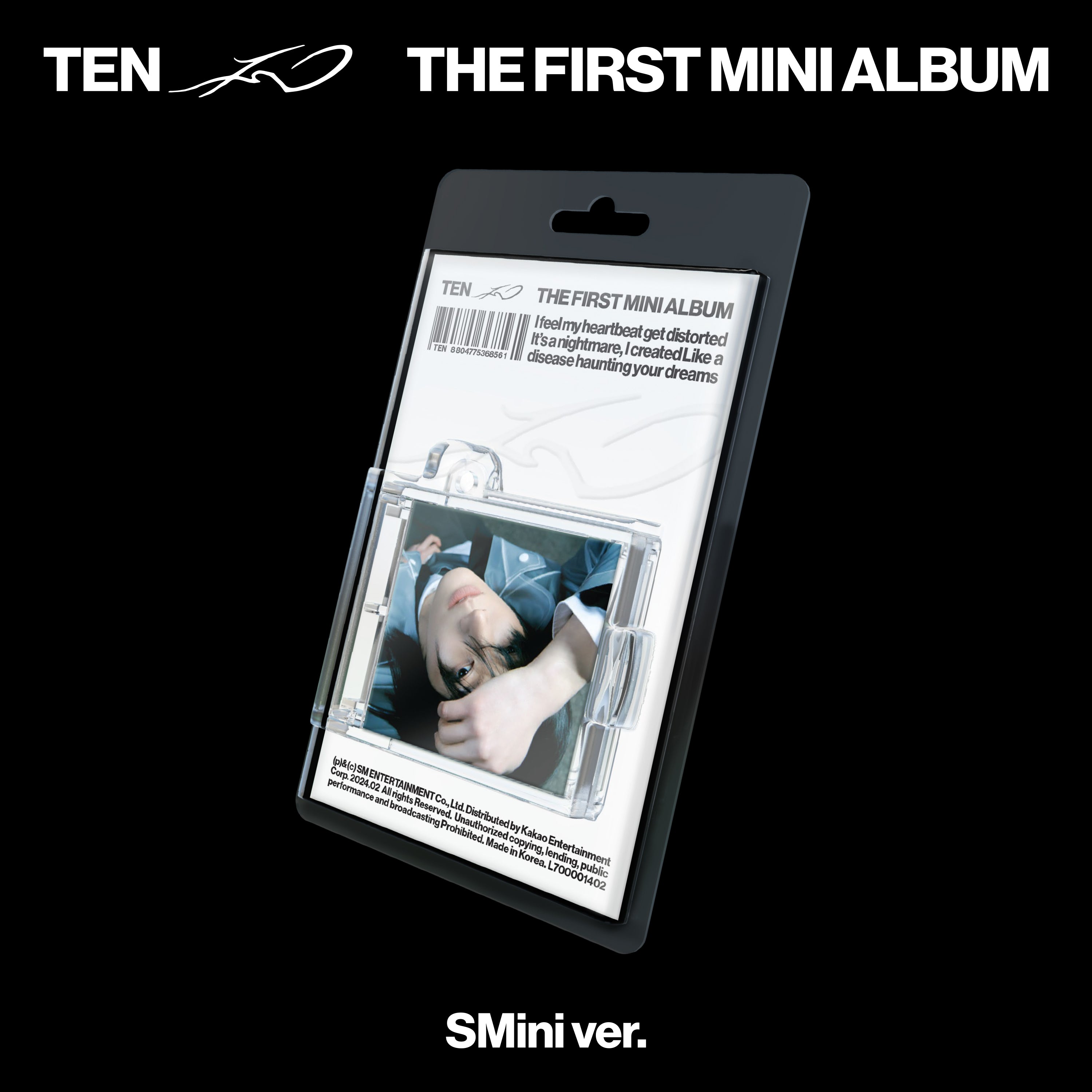 TEN - 1ST MINI ALBUM [TEN] Smini Ver. Kpop Album - Kpop Wholesale | Seoufly