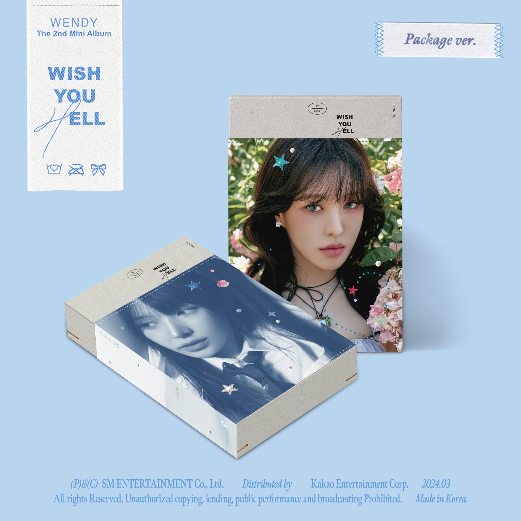 WENDY - 2ND MINI ALBUM [Wish You Hell] PACKAGE Ver. Kpop Album - Kpop Wholesale | Seoufly