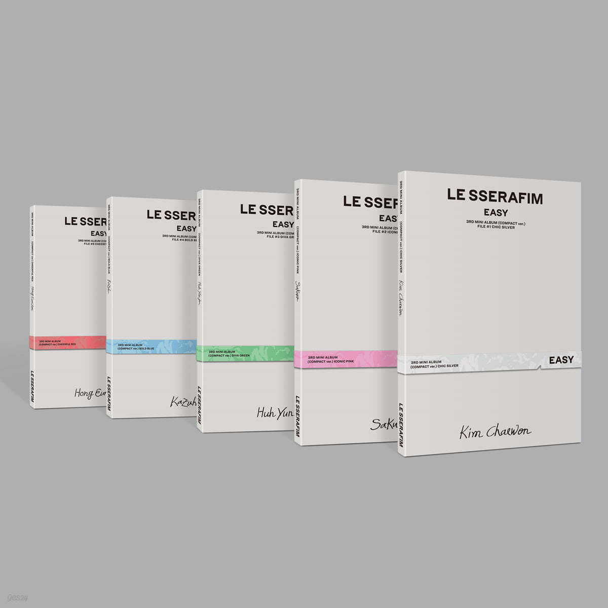 LE SSERAFIM - 3RD MINI ALBUM [EASY] COMPACT Ver. Kpop Album - Kpop Wholesale | Seoufly