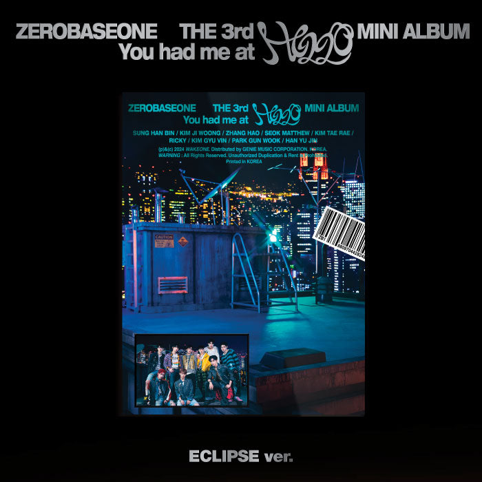 ZEROBASEONE - 3RD MINI ALBUM [You had me at HELLO] Kpop Album - Kpop Wholesale | Seoufly
