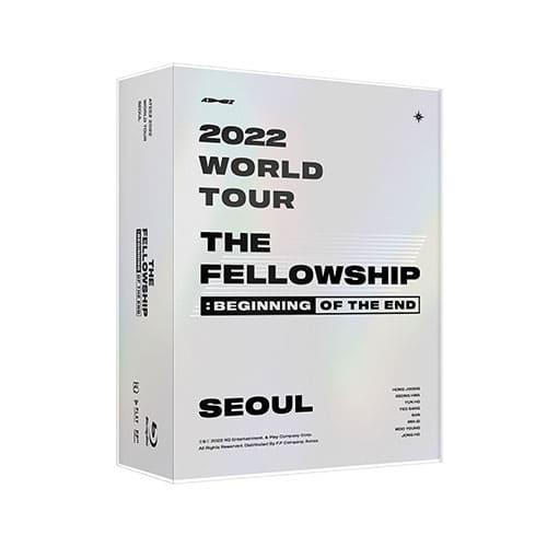 ATEEZ - THE FELLOWSHIP : BEGINNING OF THE END SEOUL - BLU-RAY Tour DVD - Kpop Wholesale | Seoufly