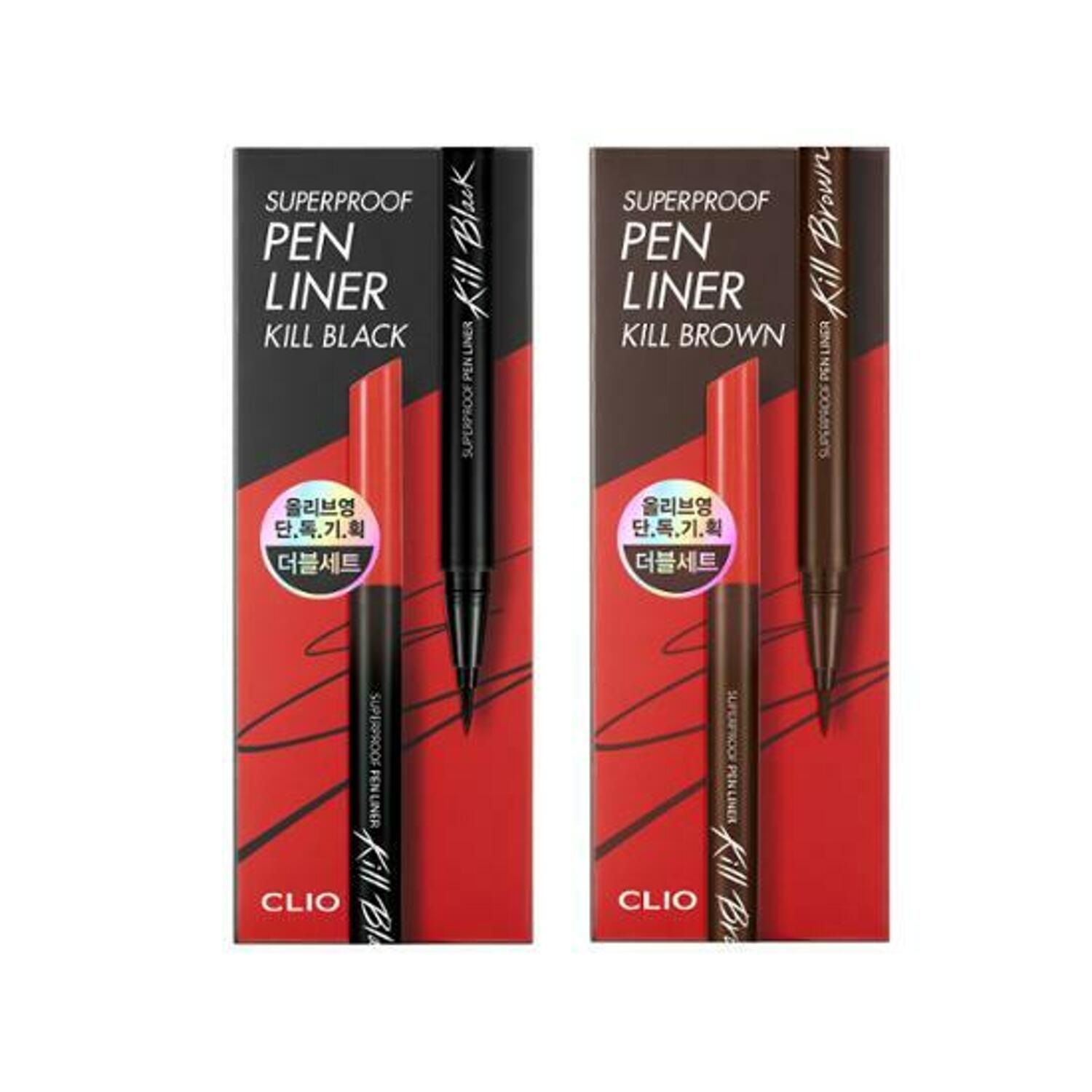 CLIO Superproof Pen Liner - Kpop Wholesale | Seoufly