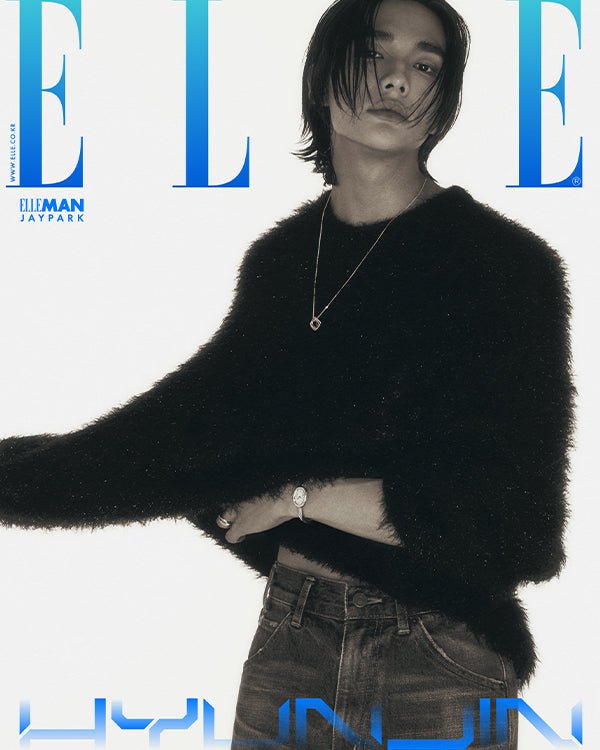 ELLE - [2024, May] - Cover : STRAY KIDS HYUNJIN COVER B Magazine - Seoulfy