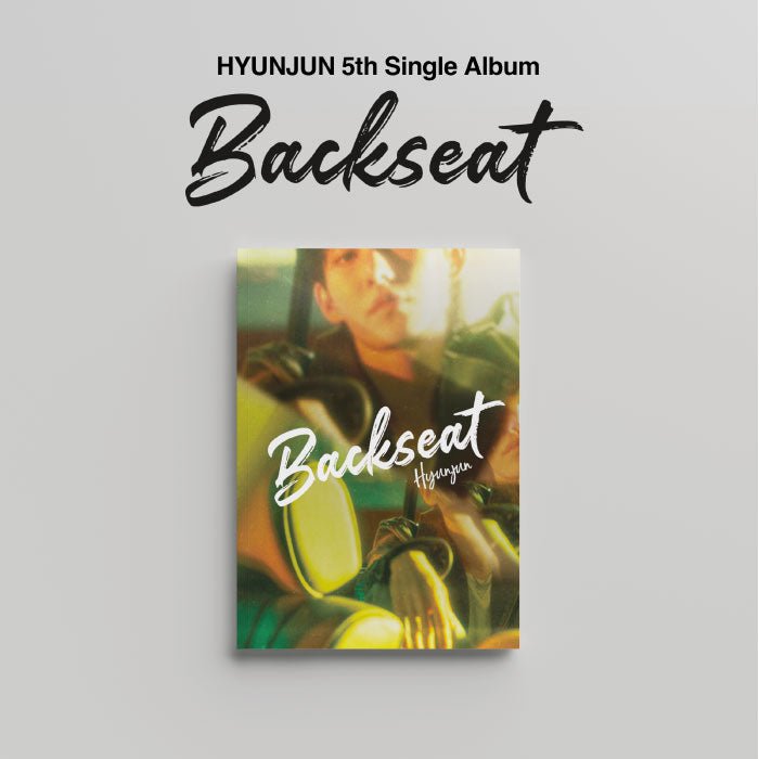 Hyunjun - 5TH SINGLE ALBUM [BACKSEAT] Kpop Album - Kpop Wholesale | Seoufly