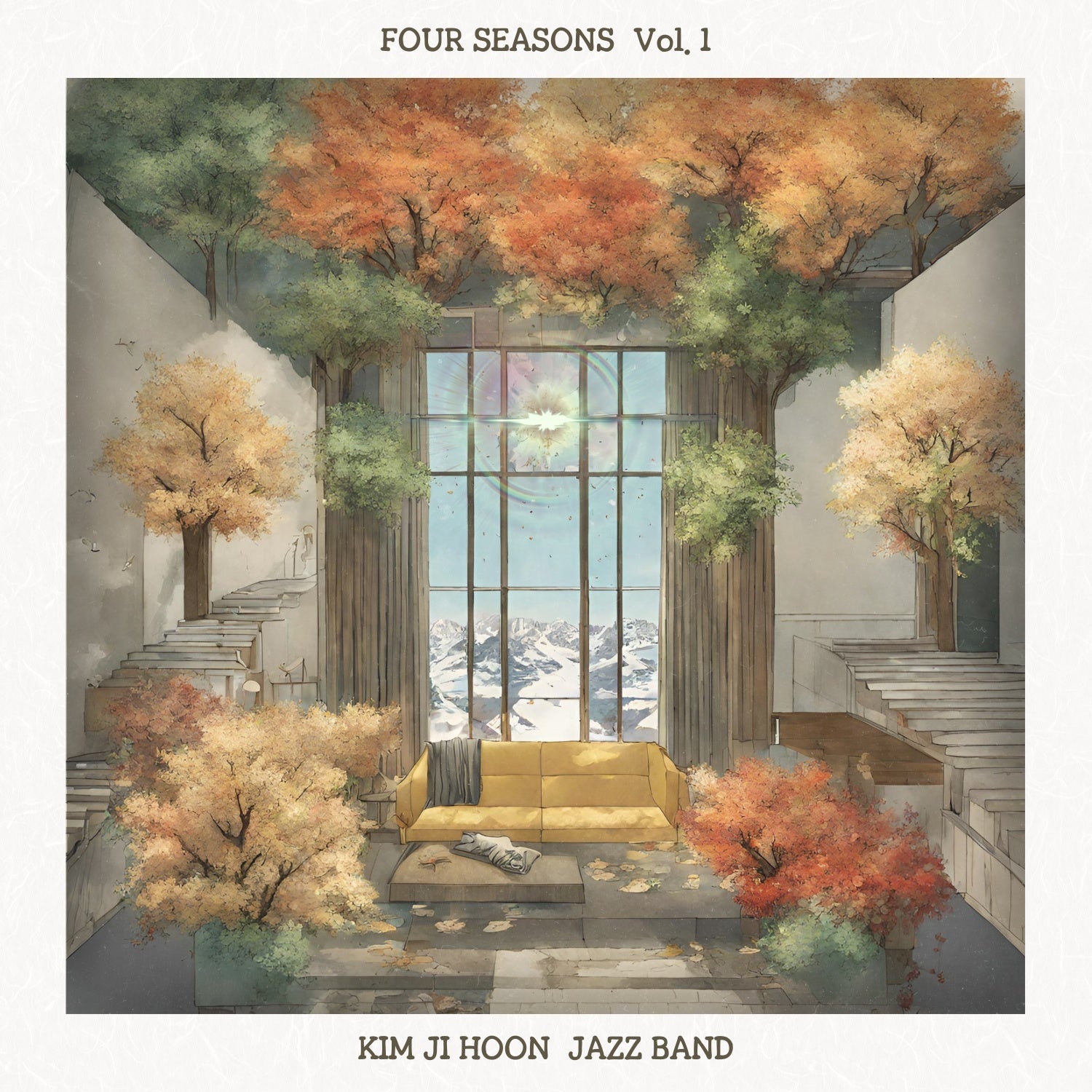 KIM JI HOON JAZZ BAND - 1ST ALBUM [FOUR SEASONS Vol.1] Kpop Album - Kpop Wholesale | Seoufly