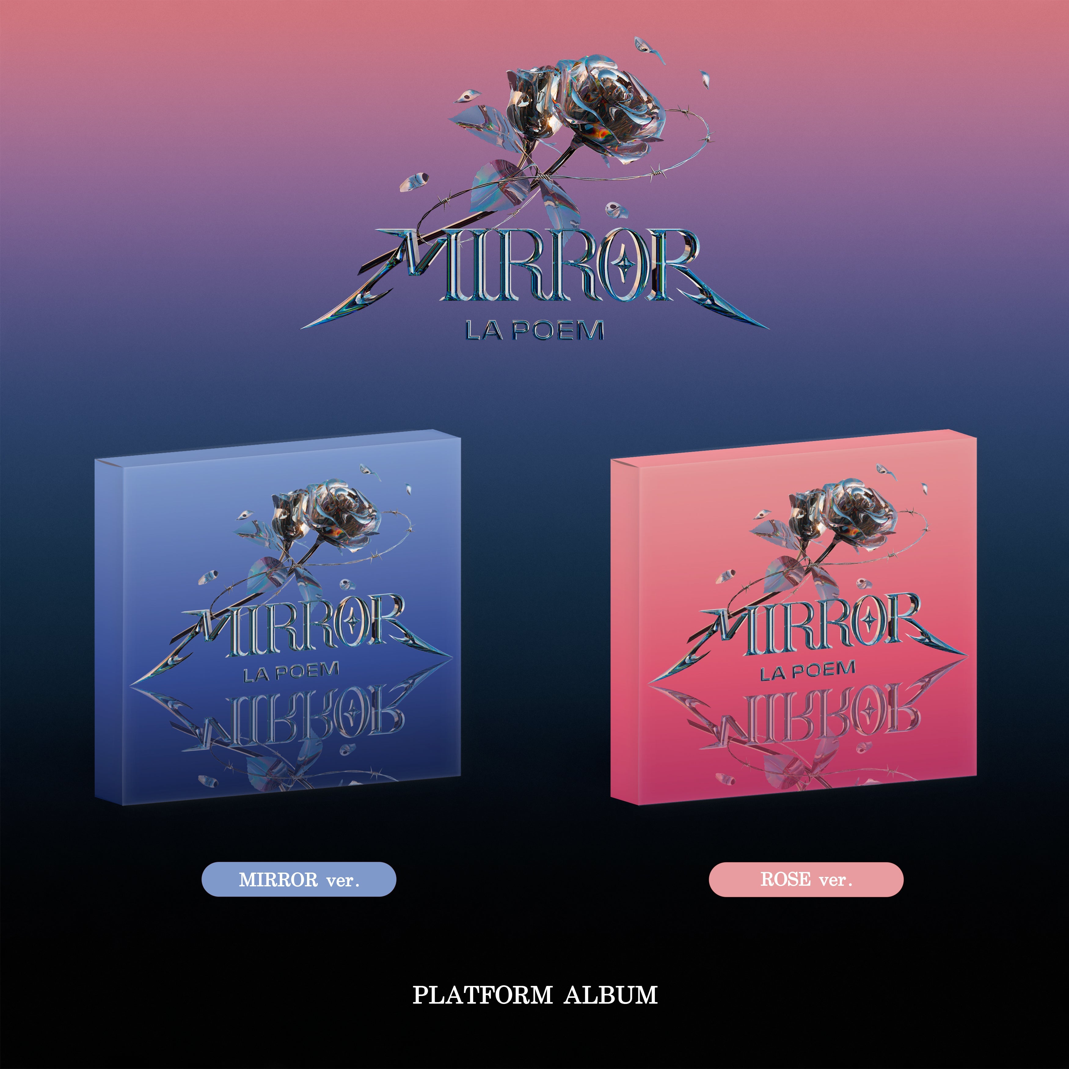 LA POEM - SINGLE ALBUM [MIRROR] PLATFORM Ver. Kpop Album - Kpop Wholesale | Seoufly
