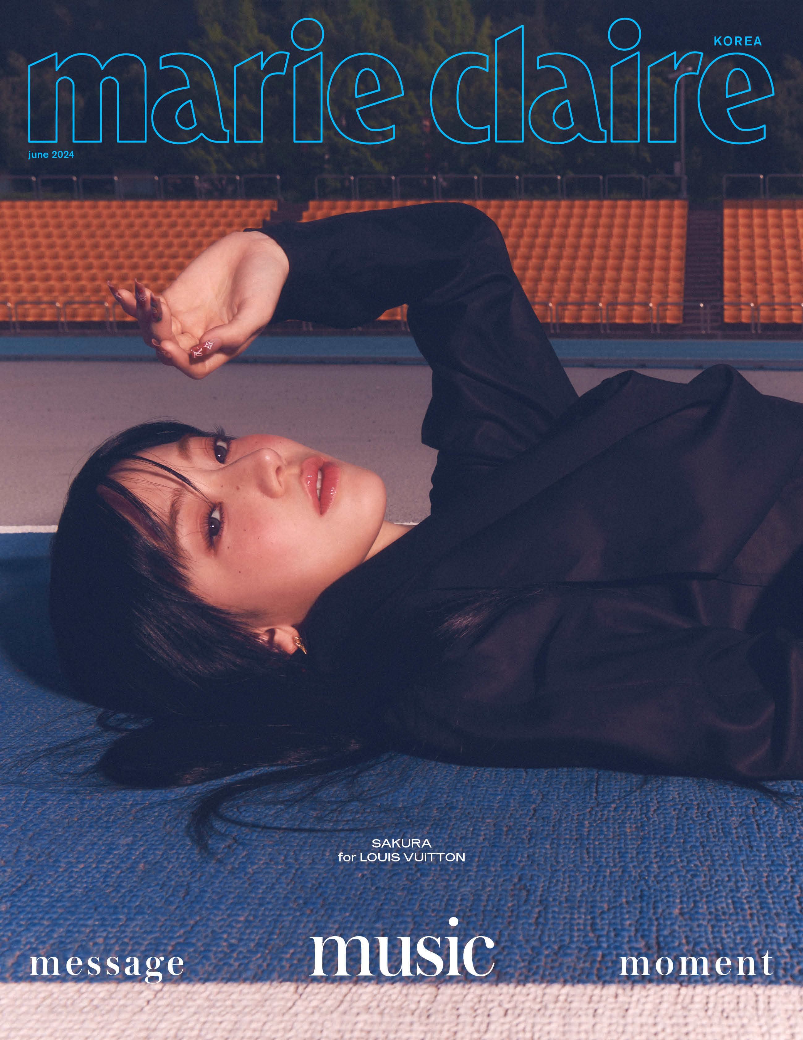 marie claire - [2024, JUNE] - Cover : LE SSERAFIM SAKURA COVER F