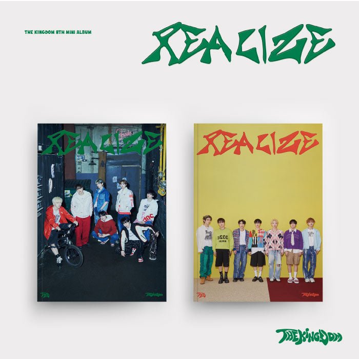 THE KINGDOM - 8TH MINI ALBUM [REALIZE] Kpop Album - Kpop Wholesale | Seoufly
