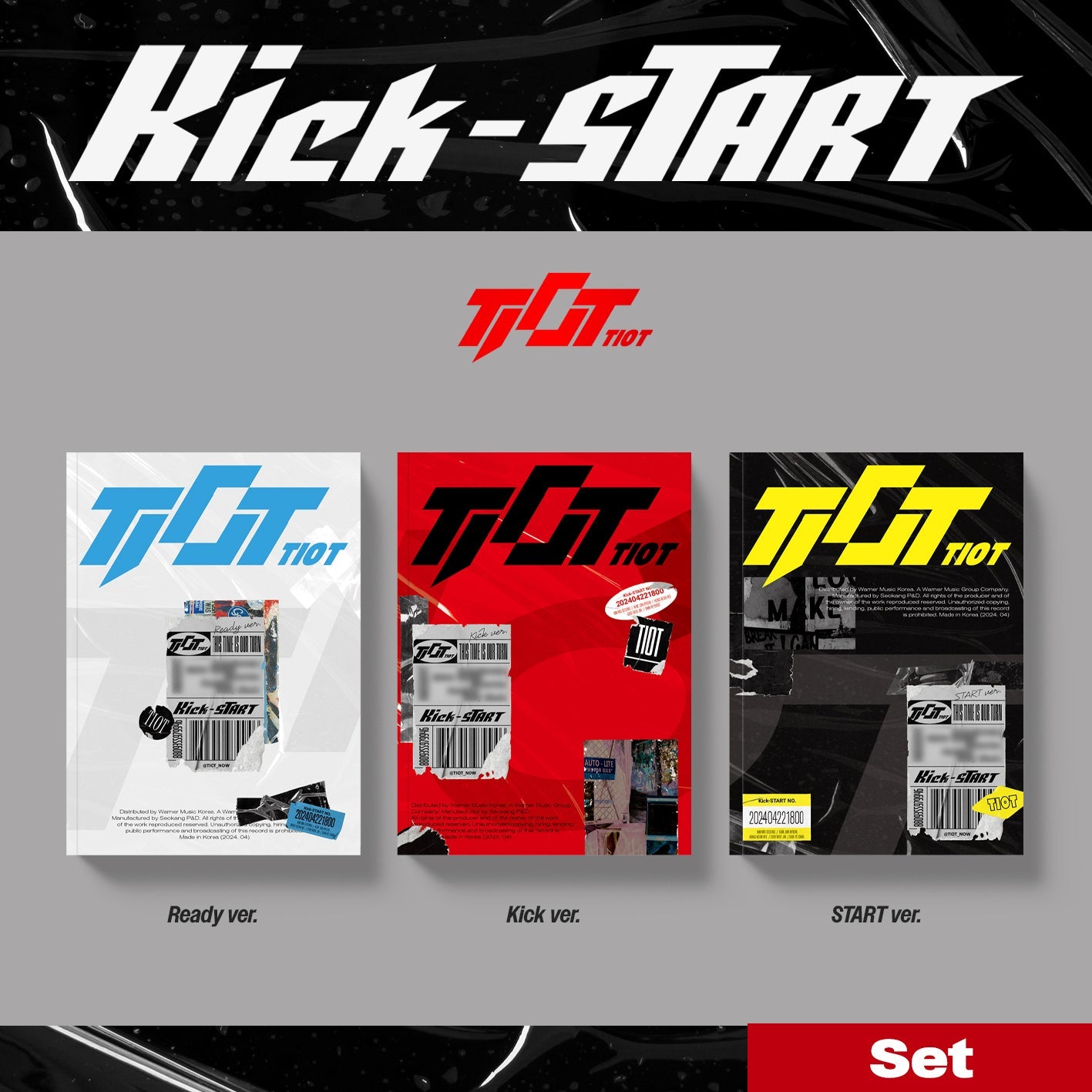 TIOT - [Kick-START] Kpop Album - Kpop Wholesale | Seoufly