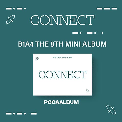 B1A4 - 8TH MINI ALBUM [CONNECT] POCA ALBUM Kpop Album - Kpop Wholesale | Seoufly