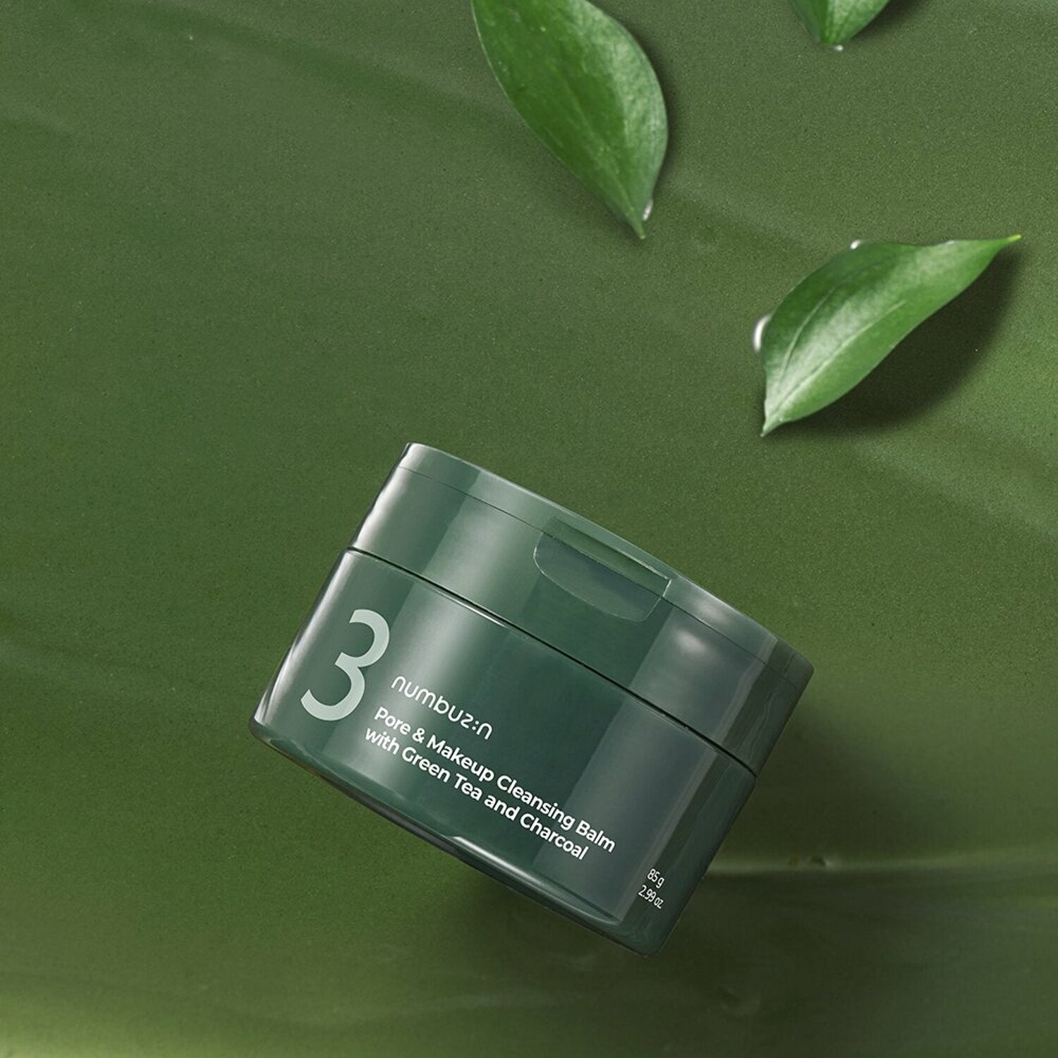 [NEW] numbuzin No. 3 Pore & Makeup Cleansing Balm with Green Tea and Charcoal 85g - Kpop Wholesale | Seoufly