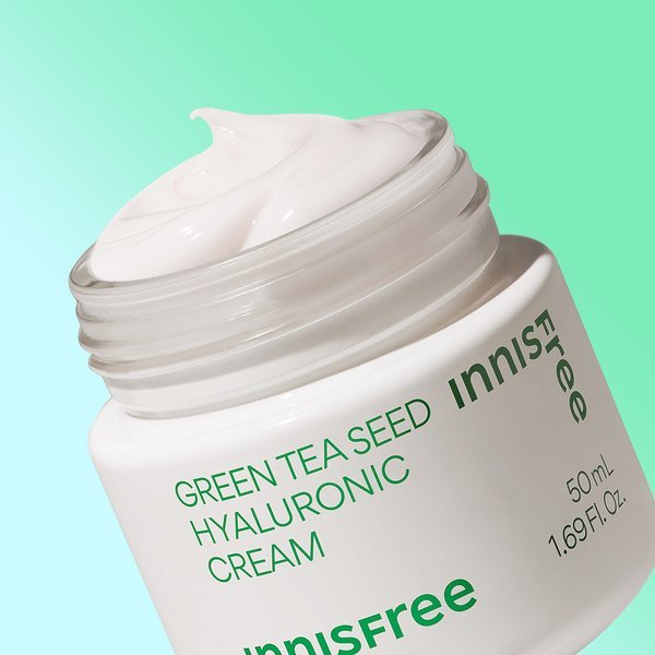 innisfree Green Tea Seed Hyaluronic Cream 50mL - Kpop Wholesale | Seoufly