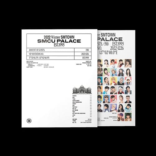 2022 WINTER SMTOWN : SMCU PALACE (PORTRAIT BOOK VER.) Kpop Album - Kpop Wholesale | Seoufly