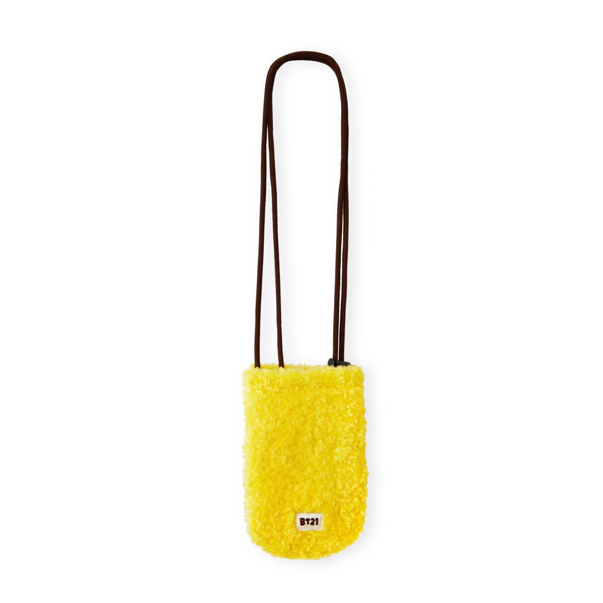 BT21 CHIMMY BABY Boucle Cell Phone Crossbody Bag Handbags - Kpop Wholesale | Seoufly
