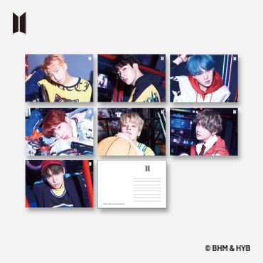 BTS - [LOVE YOURSELF 承 'Her'] LENTICULAR POSTCARD Collectable - Kpop Wholesale | Seoufly