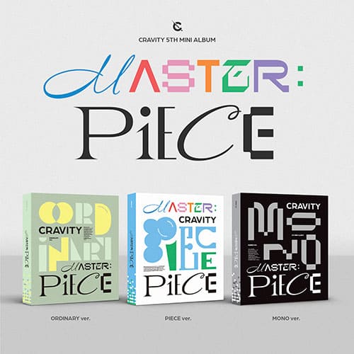 CRAVITY - 5TH MINI ALBUM [MASTER:PIECE] Kpop Album - Kpop Wholesale | Seoufly
