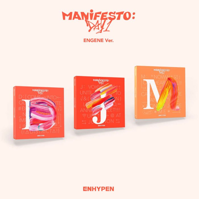 ENHYPEN - [MANIFESTO : DAY 1] ENGENE Ver. Kpop Album - Kpop Wholesale | Seoufly