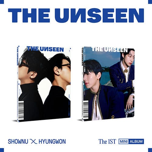 SHOWNU X HYUNGWON - 1ST MINI ALBUM [THE UNSEEN] Kpop Album - Kpop Wholesale | Seoufly