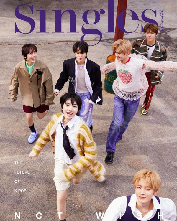 Singles [2024, March] - Cover : NCT WISH Magazine - Kpop Wholesale | Seoufly