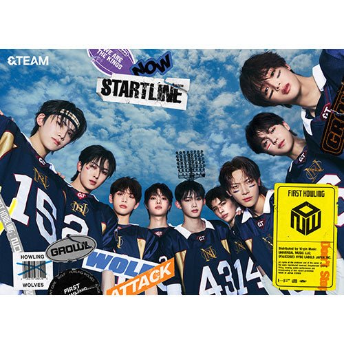 &TEAM - 1ST ALBUM [First Howling : NOW] LIMITED EDITION B Kpop Album - Kpop Wholesale | Seoufly