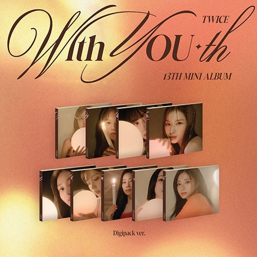 TWICE - 13TH MINI ALBUM [With YOU-th] DIGIPACK Ver. Kpop Album - Kpop Wholesale | Seoufly