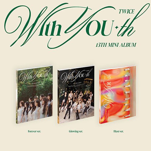 TWICE - 13TH MINI ALBUM [With YOU-th] Kpop Album - Kpop Wholesale | Seoufly