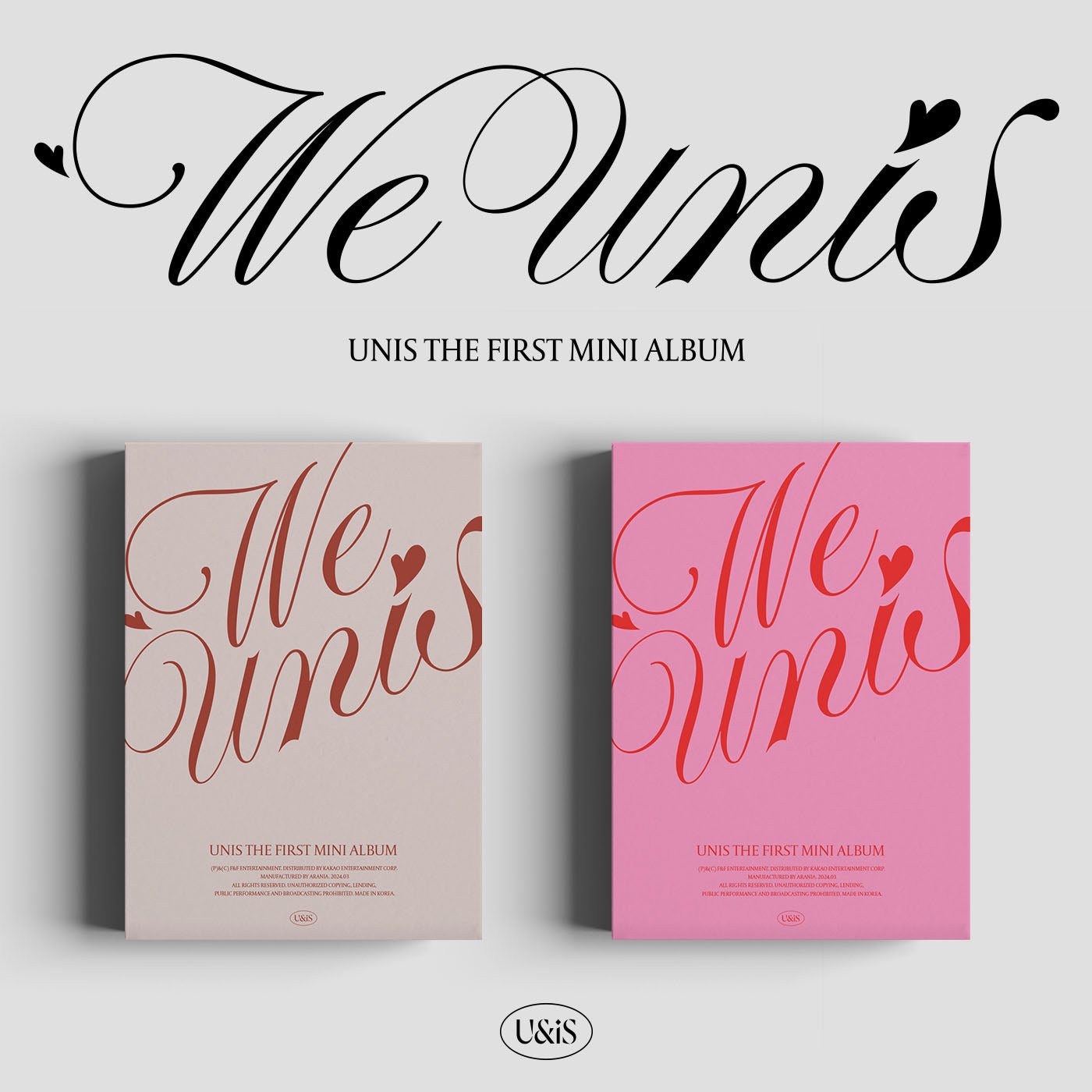 UNIS - THE 1ST MINI ALBUM [WE UNIS] Kpop Album - Kpop Wholesale | Seoufly