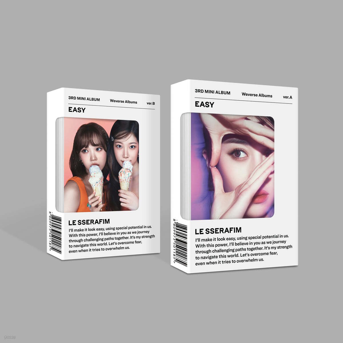 LE SSERAFIM - 3RD MINI ALBUM [EASY] Weverse Albums ver. Kpop Album - Kpop Wholesale | Seoufly