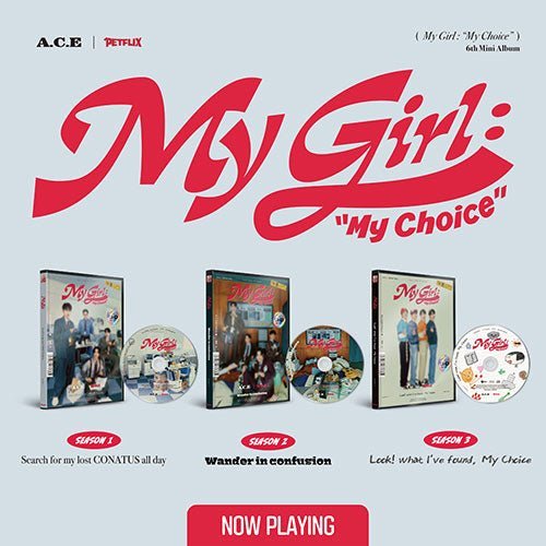 A.C.E - 6TH MINI ALBUM [My Girl : “My Choice” (My Girl Season 1~3)] Kpop Album - Kpop Wholesale | Seoufly