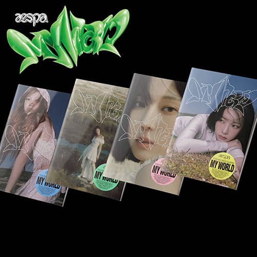 aespa - 3RD MINI ALBUM [MY WORLD] INTRO Ver. Kpop Album - Kpop Wholesale | Seoufly