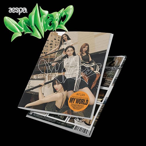 aespa - 3RD MINI ALBUM [MY WORLD] TABLOID Ver. Kpop Album - Kpop Wholesale | Seoufly
