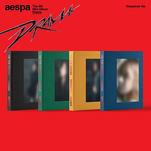 aespa - 4TH MINI ALBUM [Drama] SEQUENCE Ver. Kpop Album - Kpop Wholesale | Seoufly