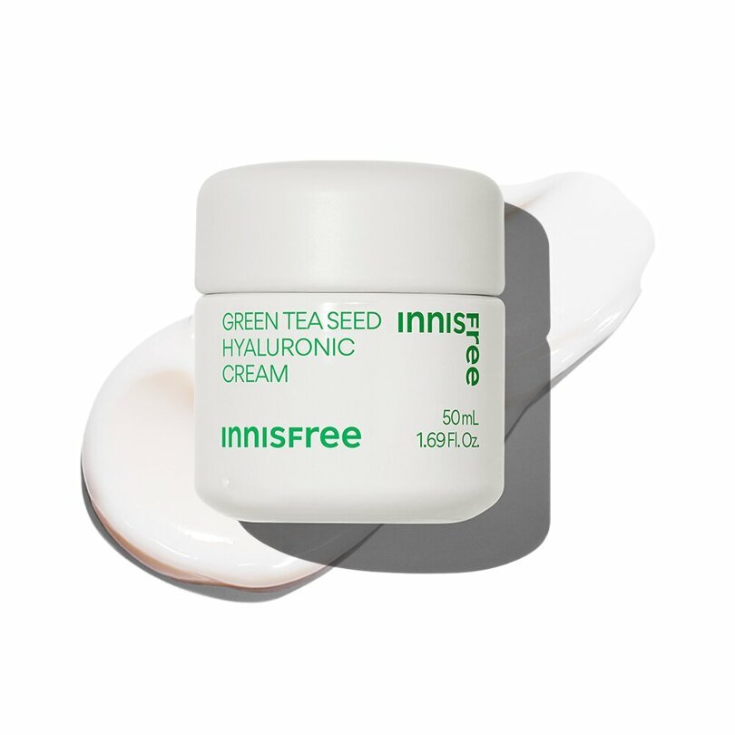 innisfree Green Tea Seed Hyaluronic Cream 50mL - Kpop Wholesale | Seoufly