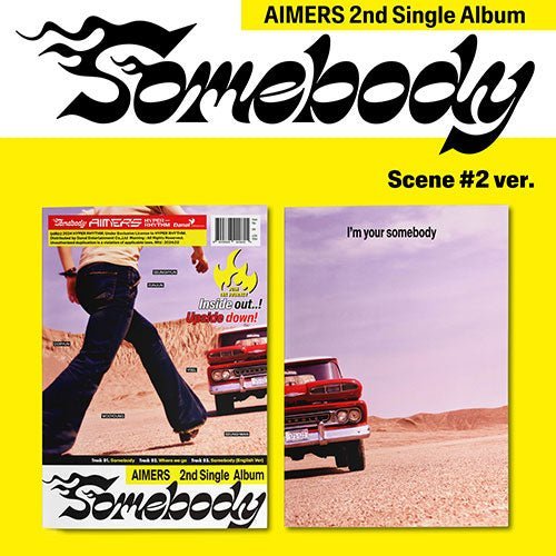 AIMERS - 2ND SINGLE ALBUM [SOMEBODY] Kpop Album - Kpop Wholesale | Seoufly