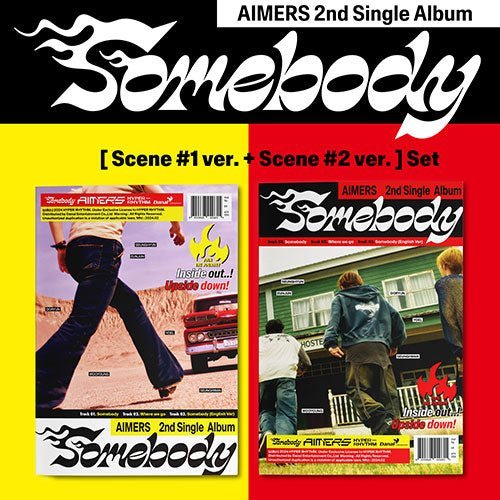 AIMERS - 2ND SINGLE ALBUM [SOMEBODY] Kpop Album - Kpop Wholesale | Seoufly