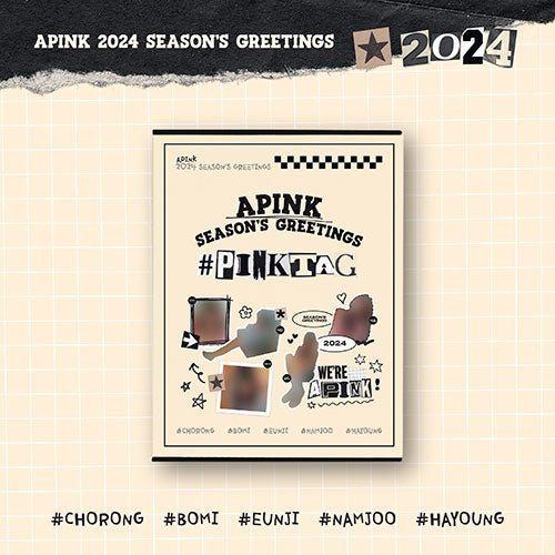 Apink - 2024 SEASON’S GREETINGS [#PINKTAG] Season’s Greetings - Kpop Wholesale | Seoufly