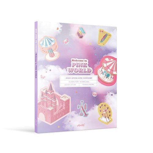APINK - WELCOME TO PINK WORLD [2020 APINK 6th CONCERT DVD] Tour DVD - Kpop Wholesale | Seoufly