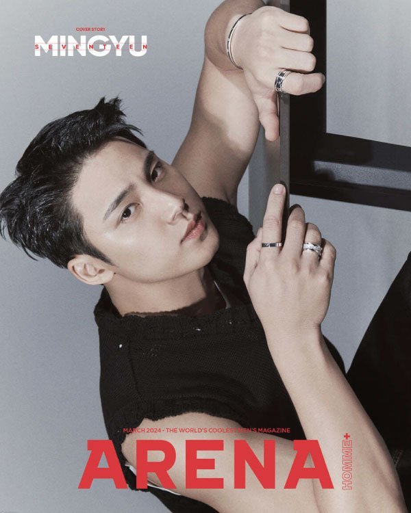 ARENA HOMME+ [2024, March] - COVER : SEVENTEEN MINGYU Magazine - Kpop Wholesale | Seoufly