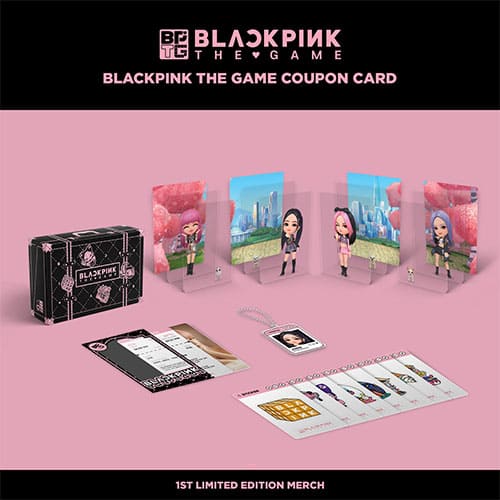 BLACKPINK - THE GAME COUPON CARD Collectable - Kpop Wholesale | Seoufly