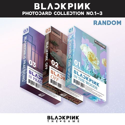 BLACKPINK - THE GAME PHOTOCARD COLLECTION Kpop Album - Kpop Wholesale | Seoufly