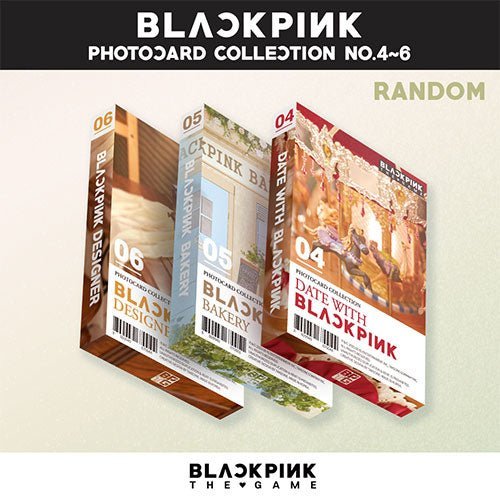 BLACKPINK - THE GAME PHOTOCARD COLLECTION No.4~6 Drama OST - Kpop Wholesale | Seoufly