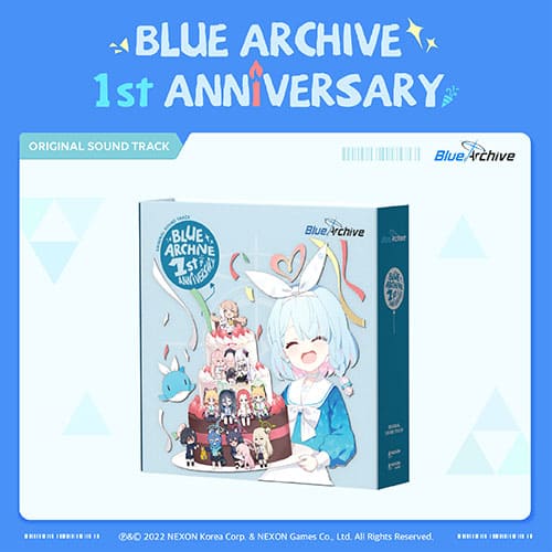 BLUE ARCHIVE - 1ST ANNIVERSARY OST Drama OST - Kpop Wholesale | Seoufly