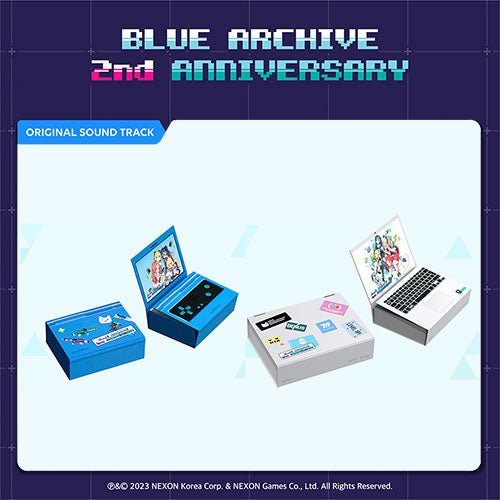 BLUE ARCHIVE - [2ND ANNIVERSARY OST] KIT ALBUM / CD ALBUM Drama OST - Kpop Wholesale | Seoufly