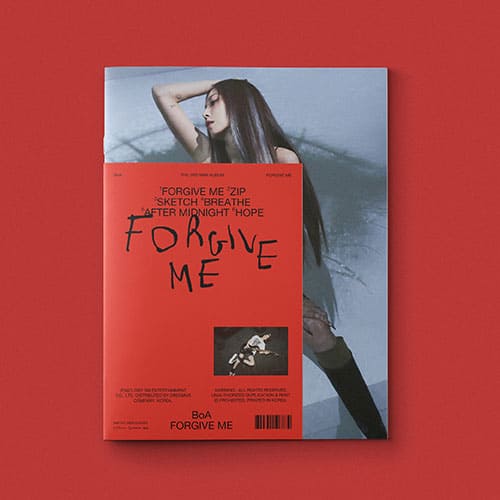 BoA - 3RD MINI ALBUM [FORGIVE ME] HATE Ver. Kpop Album - Kpop Wholesale | Seoufly