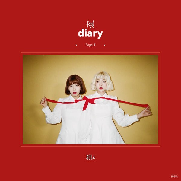 BOL4 - Red Diary Page.1 [MINI ALBUM] Kpop Album - Kpop Wholesale | Seoufly