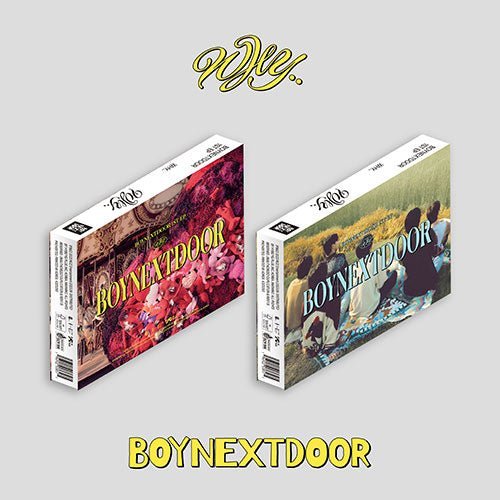 BOYNEXTDOOR - 1ST EP [WHY..] Kpop Album - Kpop Wholesale | Seoufly