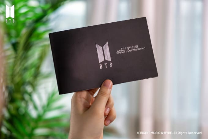 BTS CONVEYS OUR MOMENTS THROUGH MUSIC Collectable - Kpop Wholesale | Seoufly